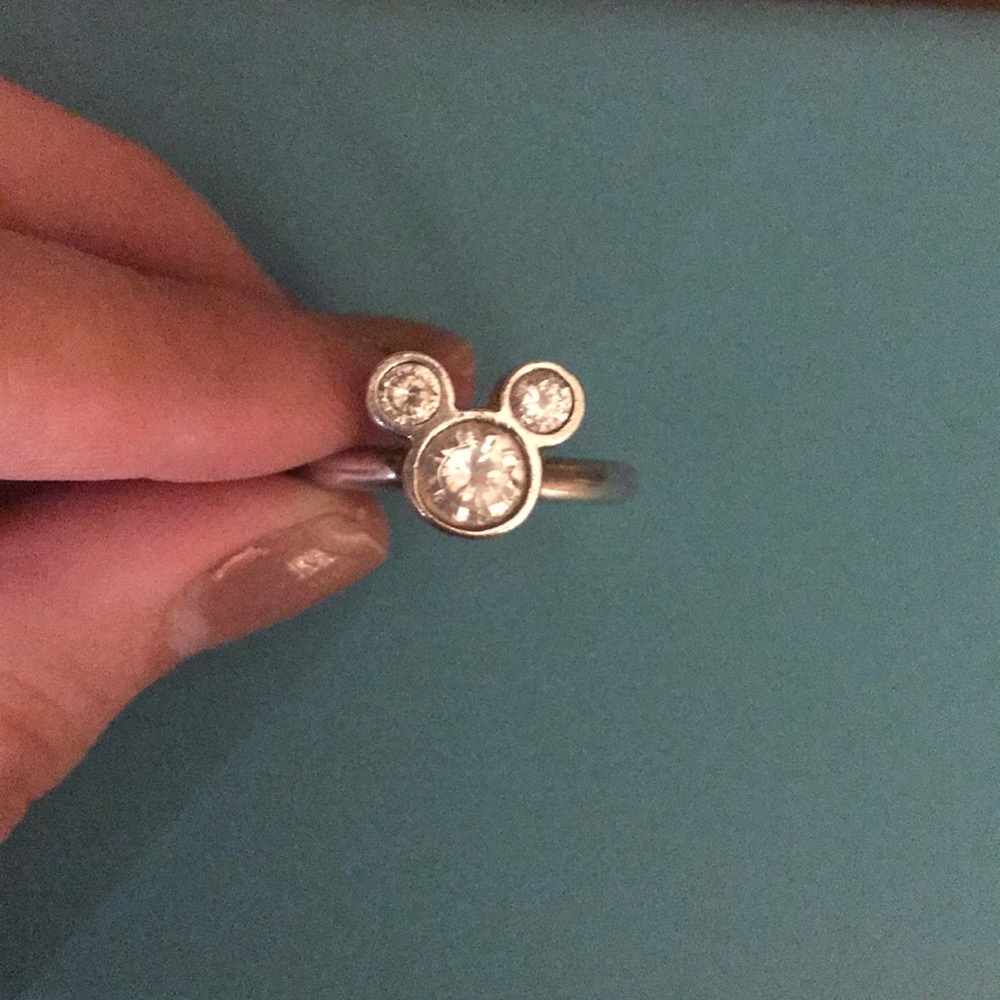 Authentic sterling silver Mickey Mouse Disney Ring